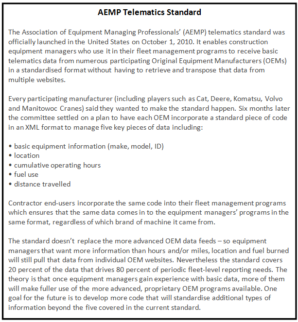  AEMP Telematics Standard 