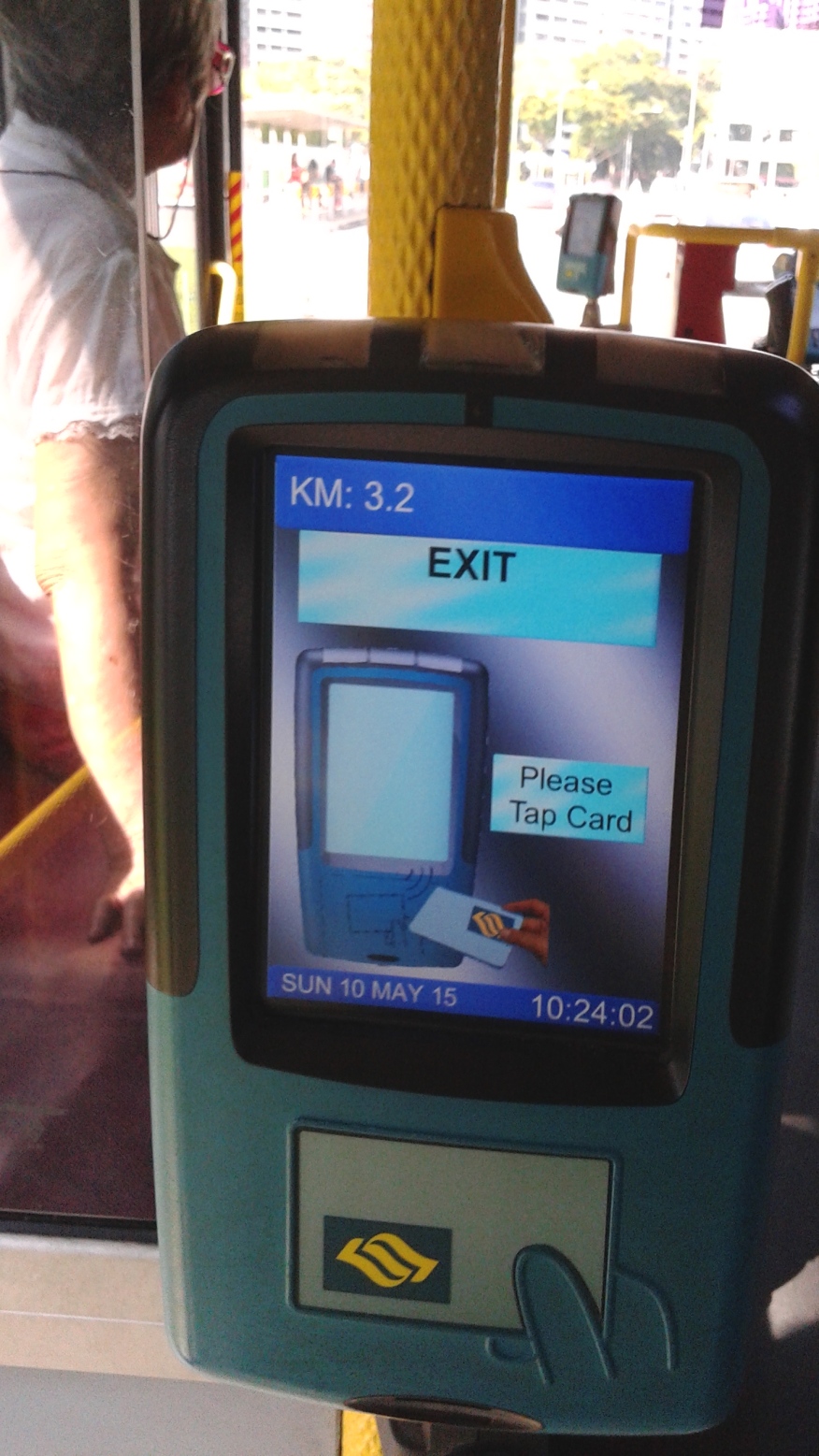 MyCiti smart card validator, Cape Town (South Africa)]